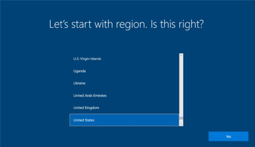 Welcome Screen